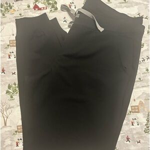 Figs black joggers scrub pants size xL